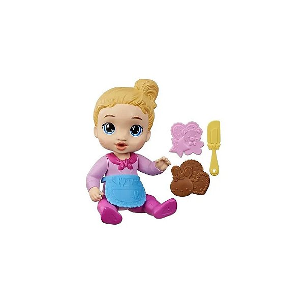Boneca Baby Alive Baker Baby BLDH Bebê Confeiteira 26,5 CM