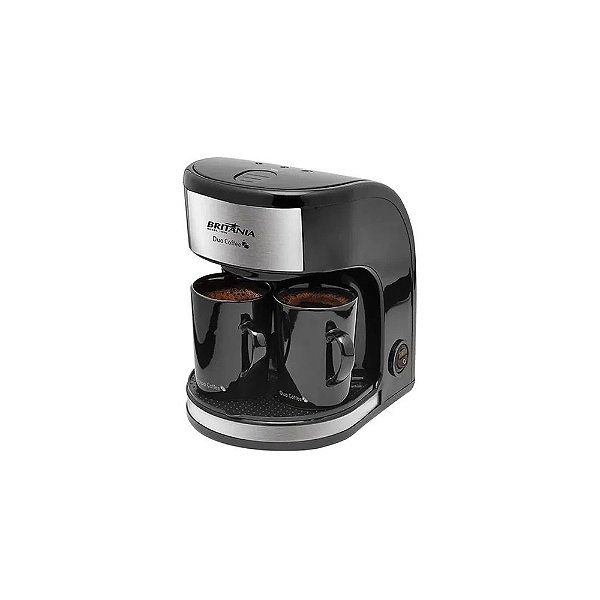 Cafeteira Britânia Coffee Duo 450W 250ML 220V Preta