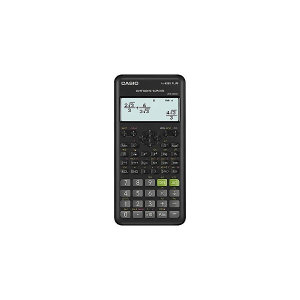 Calculadora Científica Casio FX-82ES Plus 2ª Edição Preta