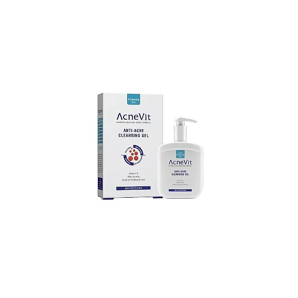 Sabonete Facial Acnevit Pele Acneica