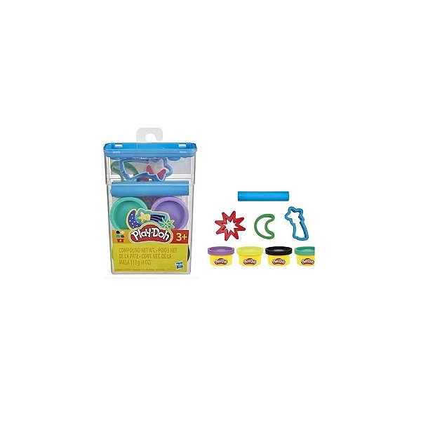 Kit Criativo de Frutas Play-Doh Hasbro em Pote 113 G