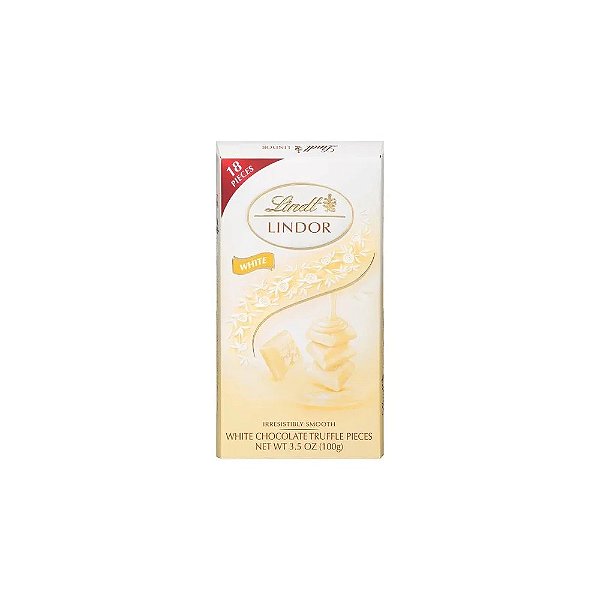 Chocolate Lindt Lindor Chocolate Branco 100 G