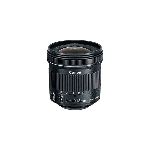 Lente Canon 10-18MM 4.5-5.6 IS STM