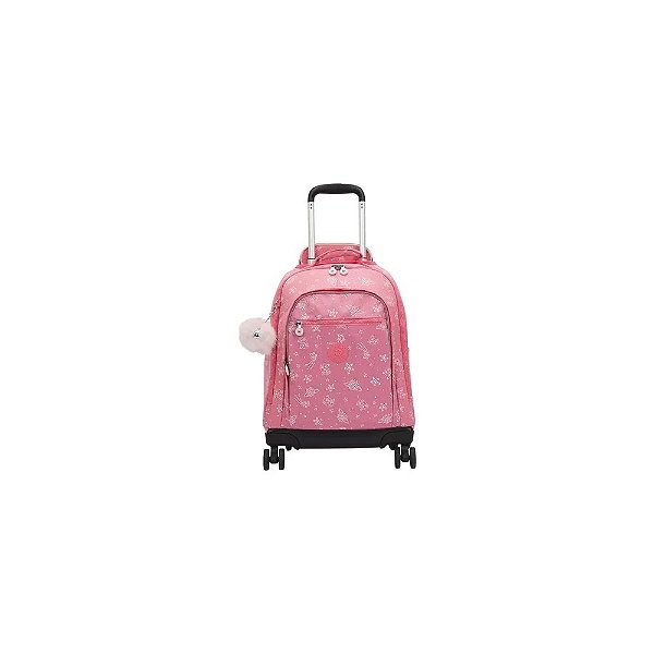 Mochila Com Rodas Kipling New Zea Glitter Cats