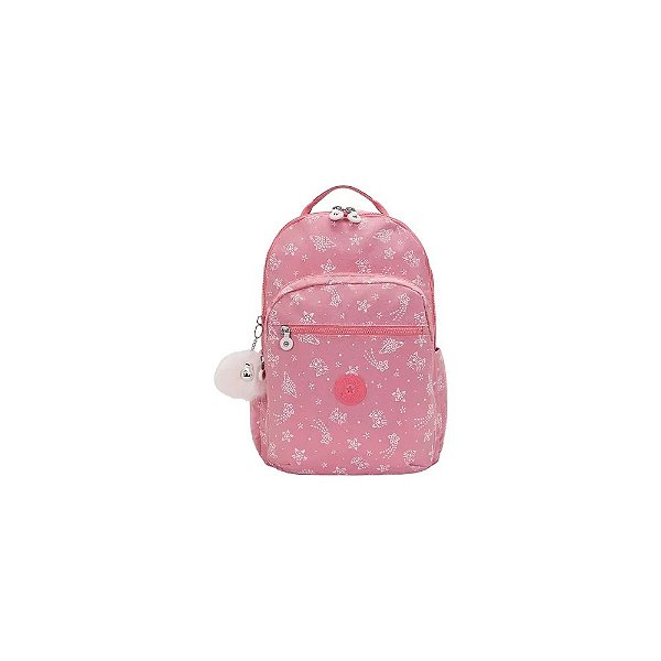 Mochila Kipling Seoul Lap Glitter Cats