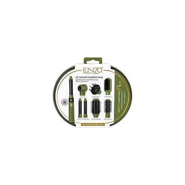 Jogo Enzo EN-4133PRO-4 Air Control Completo Longo Verde 7-em-1 220V