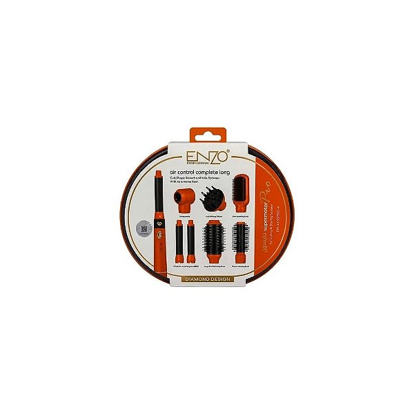 Jogo Enzo EN-4133PRO-4 Air Control Completo Longo Laranja 7-em-1 220V