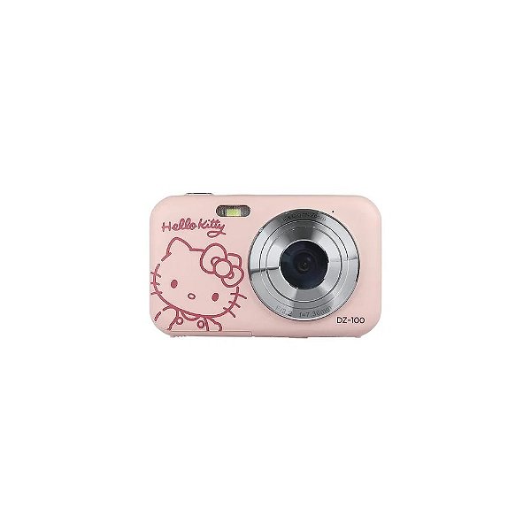 Câmera Digital Yashica Hello Kitty DZ-100 Rosa