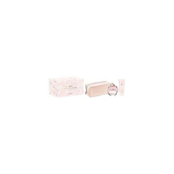 Kit Perfume Coach Floral Eau de Parfum 90ml + Loção Corporal + Estojo