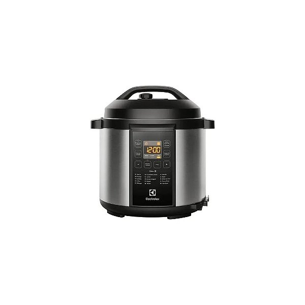 Panela de Pressão Elétrica Electrolux Experience PCC20 6L 1000W 220V Prata/Preto