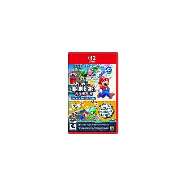 Jogo Nintendo Switch 2 Mario Bros. Wonder + Meetup