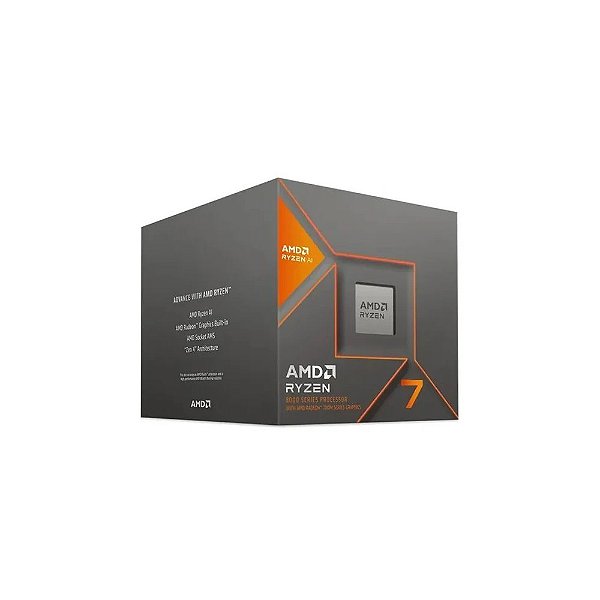 Processador AMD Ryzen 7-8700G de 4.2GHz a 5.1GHz 8 Núcleos 16 Threads com 24MB de Cache - Soquete AM5