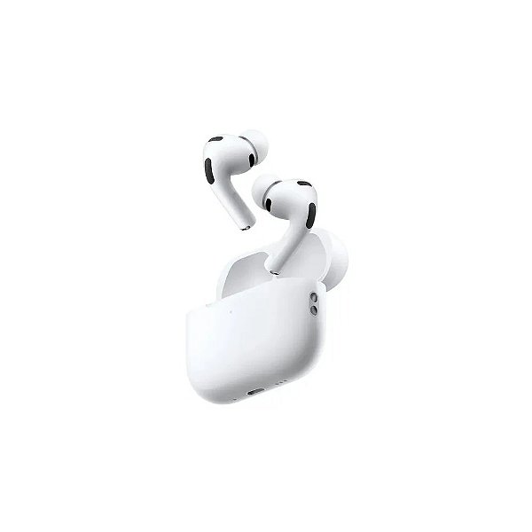 Fone de ouvido Apple Airpods Pro 3 MFHP4LL/A sem fio com estojo de carregamento Megasafe USB-C