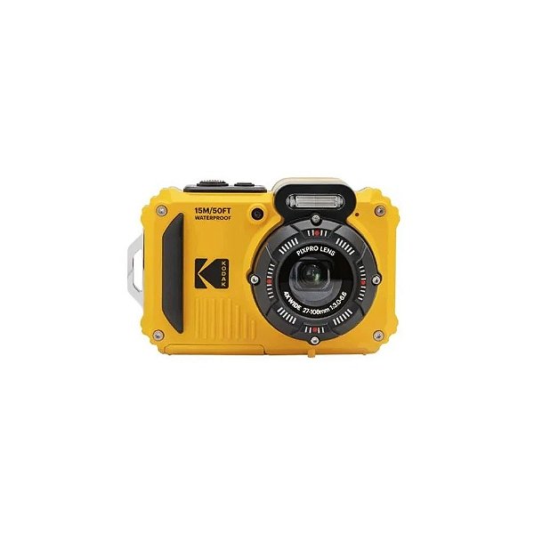 Câmera Digital Kodal Pixpro WPZ2 16MP Amarelo (OG6)+2 Baterias/Memórias