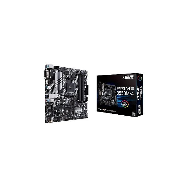 Placa Mãe Asus Prime B550M-A Socket AM4/Micro ATX - Até 4 DDR4