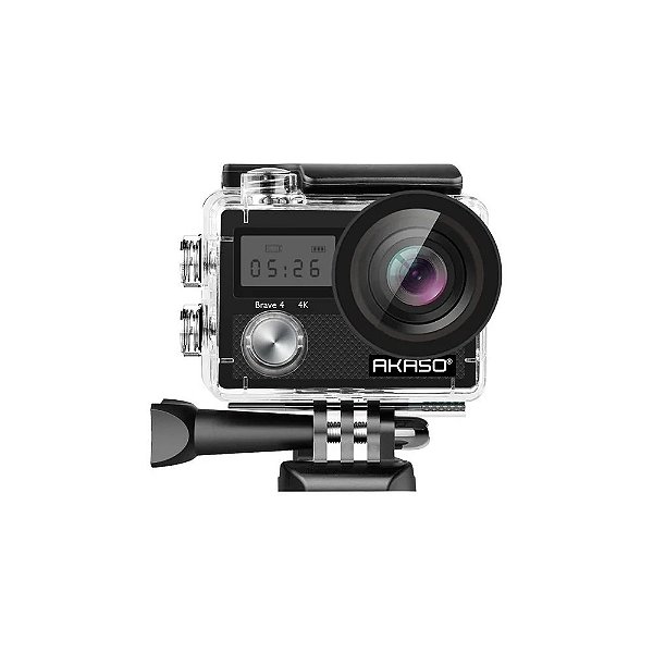 Câmera Akaso Brave 4 4K 20MP - Preto
