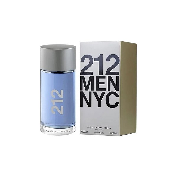 Perfume Carolina Herrera 212 Men NYC Edt Masculino - 200ML