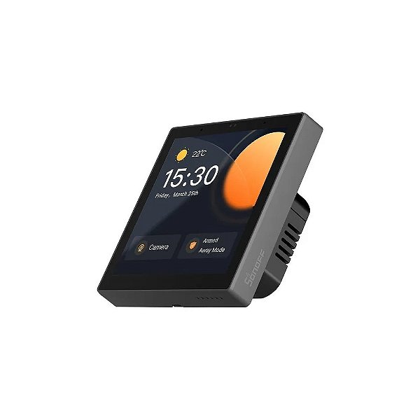 Interruptor de Parede Inteligente Sonoff NSPANEL86PB Pro Tela 3.95" Wi-Fi/Zigbee 3.0 - Cinza Fosco