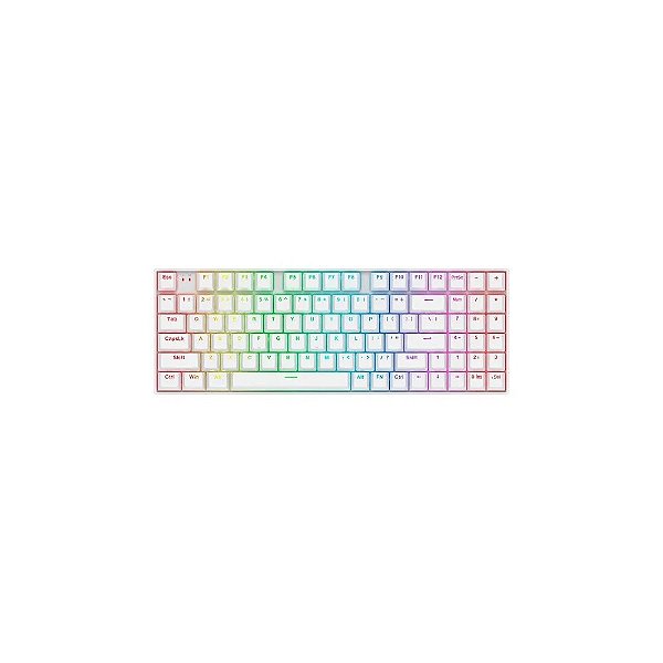 Teclado Magnético RGB Redragon Nephrite Pro K736W-Pro-M - Branco