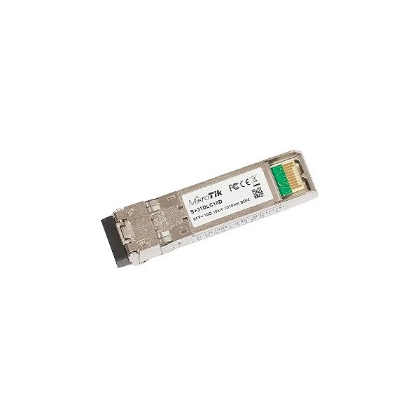 Módulo Mikrotik SFP+ s + 31DLC10D de 10 km de Alcance (10 Gbits)