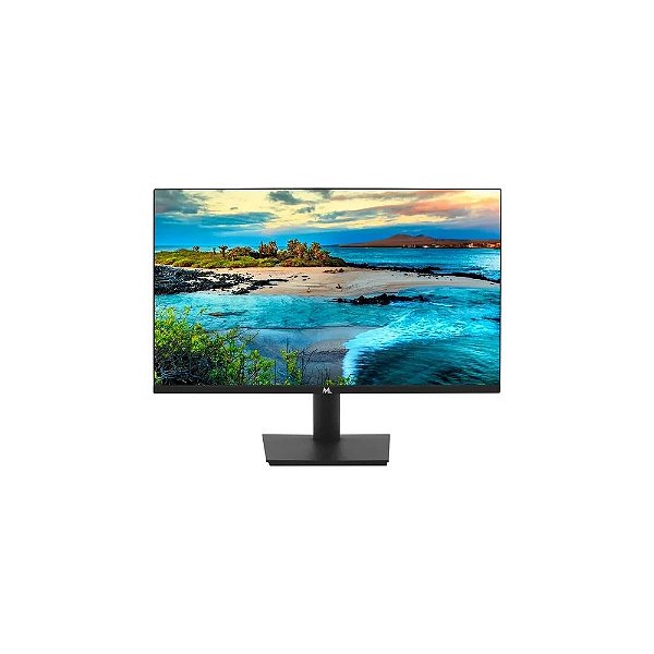 Monitor LED Gamer Mtek de 22" MK22SFV100P Full HD HDMI/VGA/DisplayPort - Preto