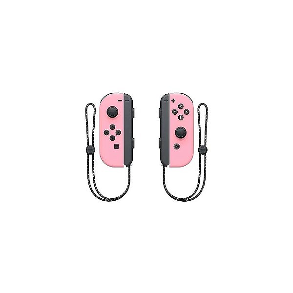 Controle Nintendo Switch Joy-Con L/R Hac-A-Jayaf com Correia - Rosa