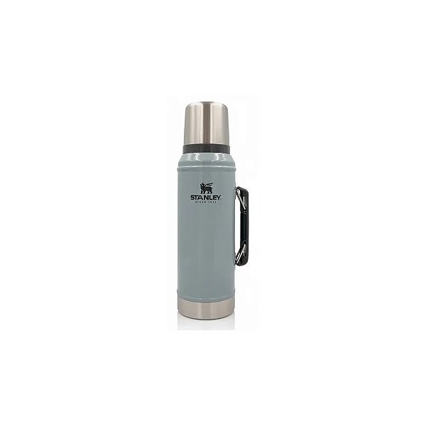 Garrafa Térmica Mate Sistema 1.2L - Prateada