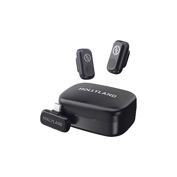 Microfone Hollyland Lark A1 Duo Preto 8374