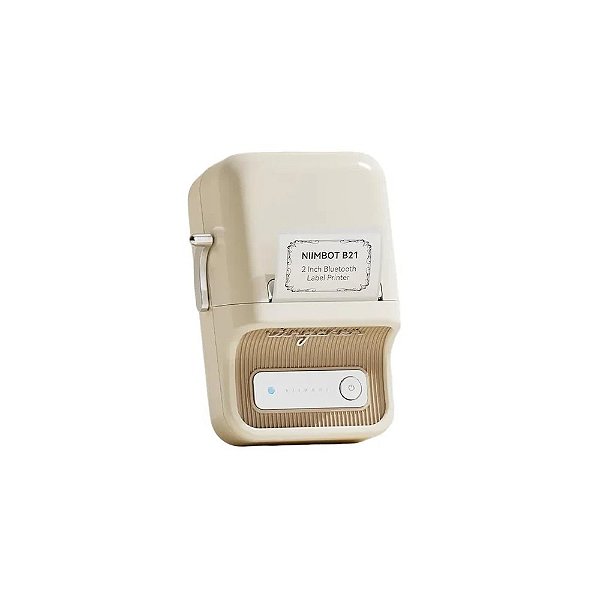 Impressora Térmica Portátil Niimbot B21S - Branca