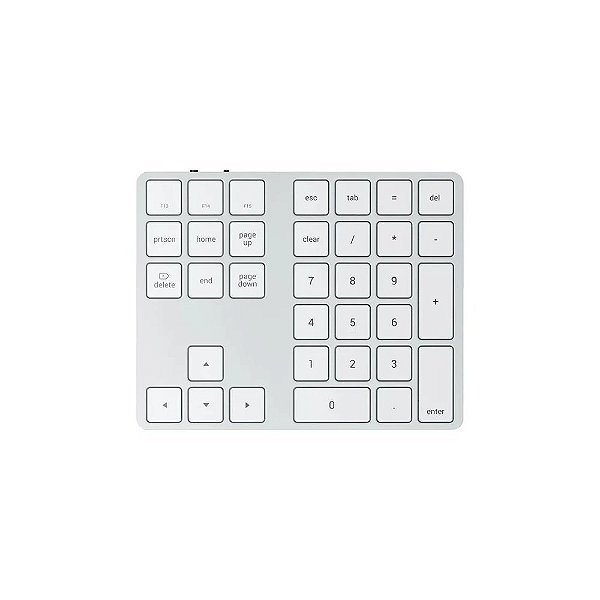 Teclado Sem Fio de Alumínio Satechi ST-Xlabks Prata