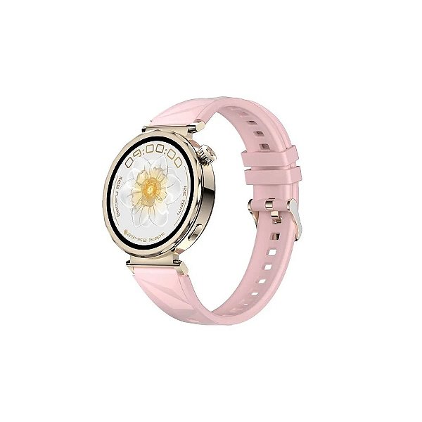 Relógio Smart FTX FTXAM35-RG 42MM - Rosa Ouro/Rosa