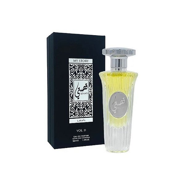 Perfume Lattafa MY Story Qissati Vol. II Edp Masculino - 50ML