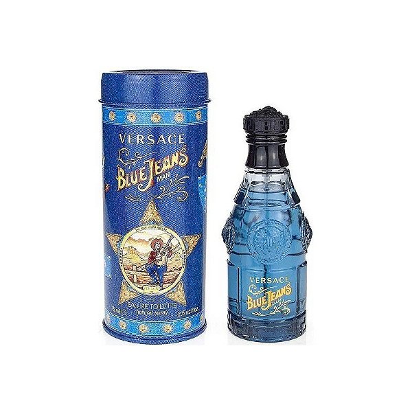 Perfume Versace Blue Jeans Eau de Toilette Masculino - 75ML