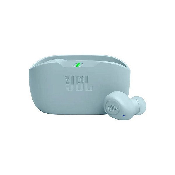 Fone de Ouvido Sem Fio JBL Vibe Buds Bluetooth/Microfone/IP54 - Menta