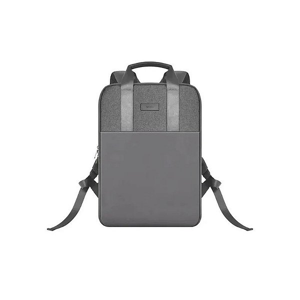 Mochila Minimalista Wiwu para Notebook de Até 15.6" - Cinza