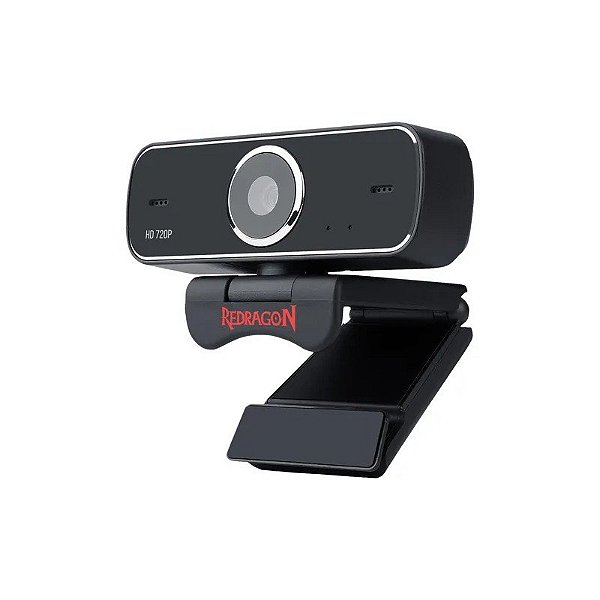 Webcam Redragon Phobos GW600-1 HD 720P com Microfone - Preto