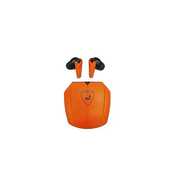Fone de Ouvido Sem Fio Lamborghini Bud Huracan 700 TWS Orion Laranja