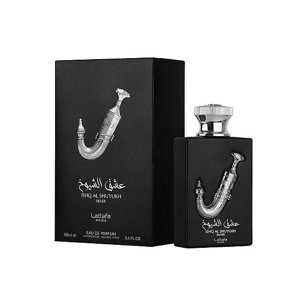 Perfume Lattafa Pride Ishq Al Shuyukh Silver Edp Masculino - 100ML
