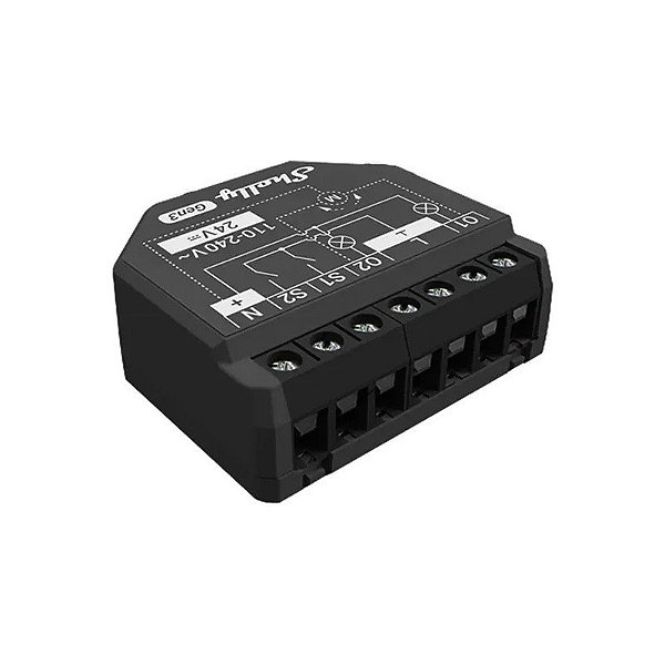 Interruptor Inteligente Shelly GEN3 2PM FG3800235261903 110-240V