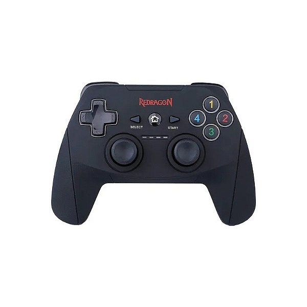 Controle Sem Fio Redragon Harrow G808 para PC/Playstation 3 - Black