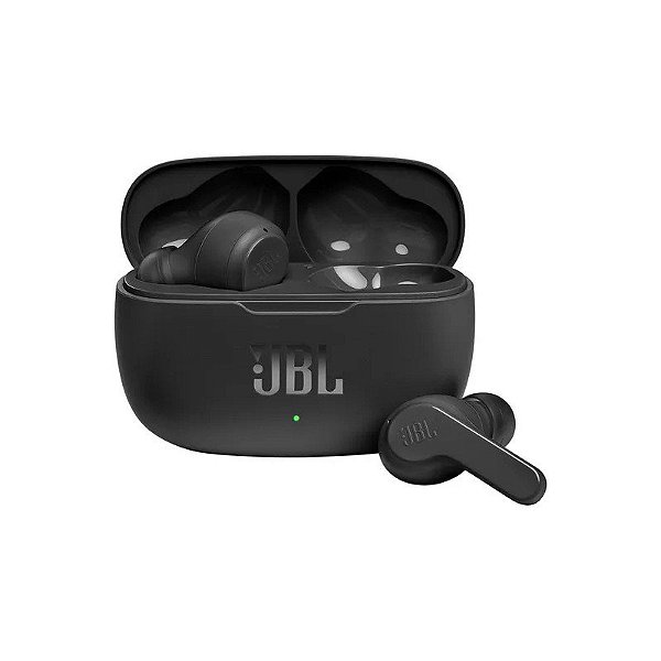 Fone de Ouvido Sem Fio JBL Wave 200TWS Bluetooth/Microfone/IPX2 - Black