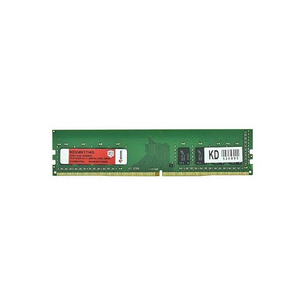 Memória RAM para PC Keepdata de 4GB KD24N17 DDR4/2400MHZ - Verde
