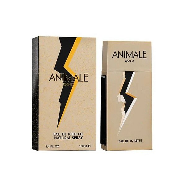 Perfume Animale Gold For Men Edt Masculino - 100ml