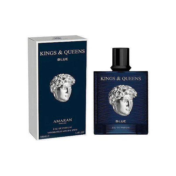 Perfume Amaran Kings Queens Blue Eau De Parfum Masculino - 100ml