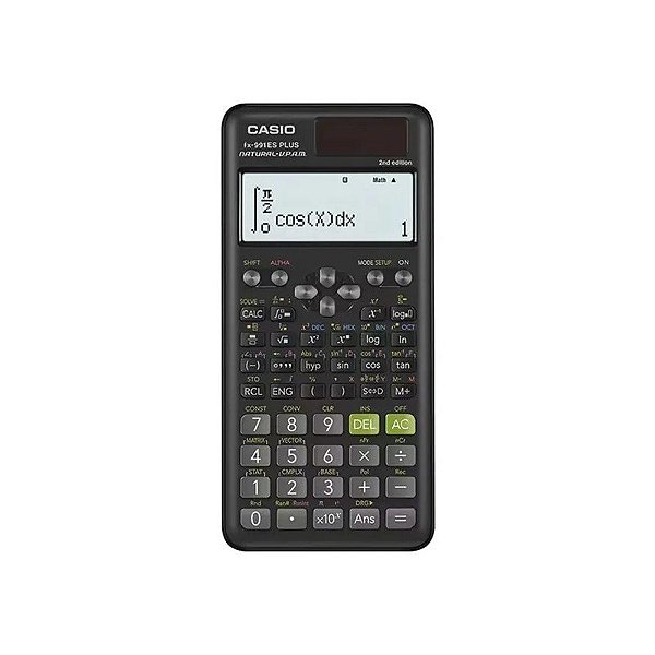 Calculadora Científica Casio FX-991ES Plus 2ª Edição - Preto