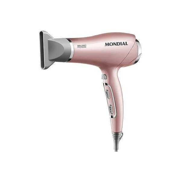 Secador de Cabelo Mondial Golden Rose Line SC-32 2000W/220V Golden Rose