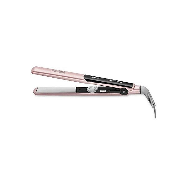 Prancha Alisadora Mondial Golden Rose P-20 com 220°C/45W/Bivolt - Rosé Dourado