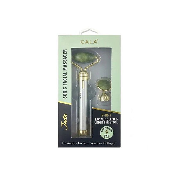 Massageador Facial Cala Jade 2 Em 1