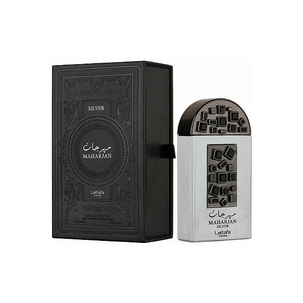 Perfume Lattafa Pride Maharjan Silver Eau de Parfum Masculino - 100ml