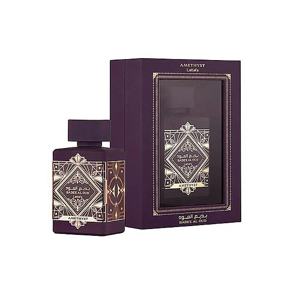 Perfume Lattafa Amethyst Bade´e Al Oud Eau de Parfum Unissex - 100ML